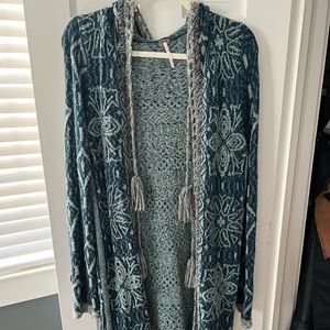 Free People Long Cardigan